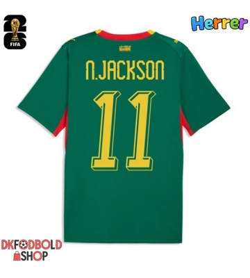 Senegal Nicolas Jackson #11 Udebanetrøje VM 2026 Kort ærmer